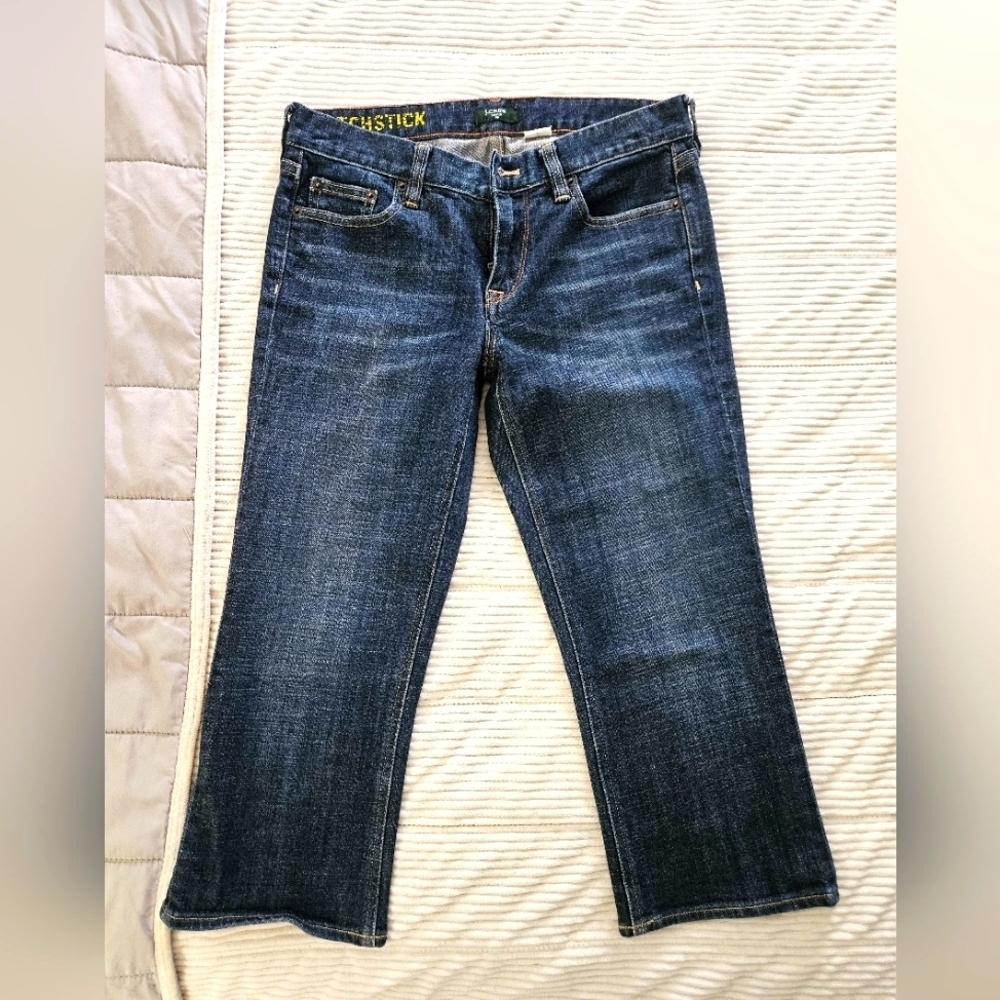 J. Crew Women's Blue Jeans Matchbook Cropped Size 28